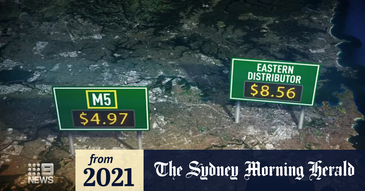 Video Sydney toll prices increase on January 1